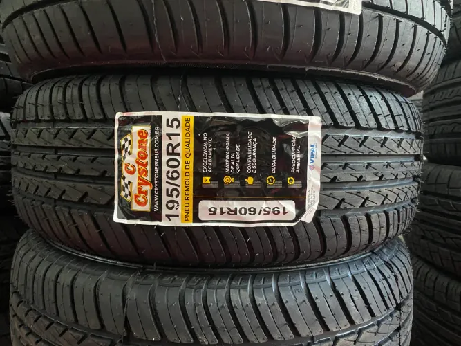 Pneu 195/60/15 remoldado