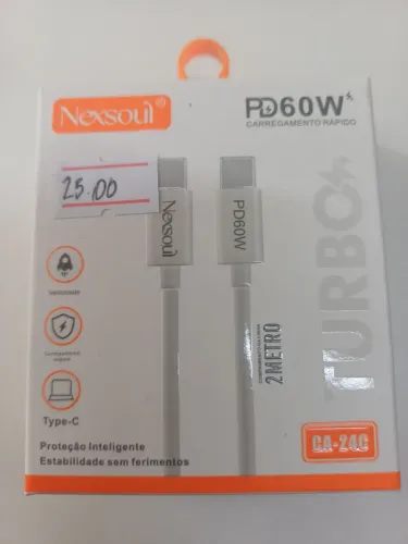 Cabo tipo C xTio C com 2 metros Nexsoul PD60W
