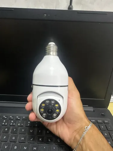 Camera Lâmpada Wifi Yoosee Audio Bidirecional Entrega Imediata