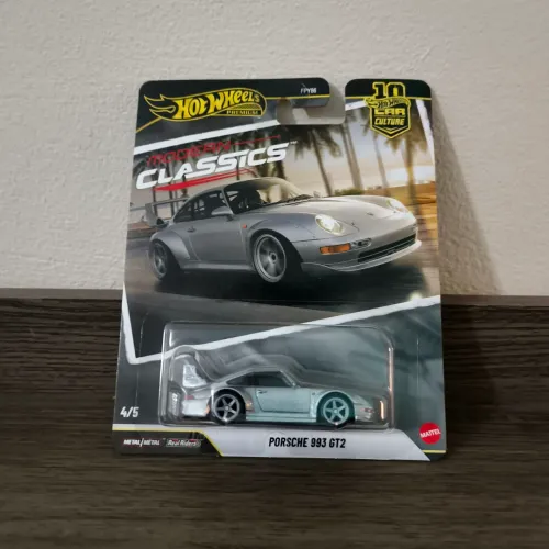 Hot Wheels Car Culture Modern Classic Porsche 993 GT2 Mattel<br>R$ 65,00<br>Mercado Livre<br>(9