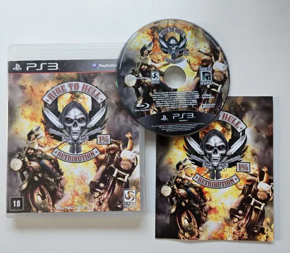 Ride to Hell PS3 original Fisico seminovo PlayStation 3