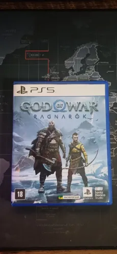 Jogo - God of War Ragnarok PS5 - Mídia Física - USADO em perfeito estado 