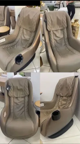 POLTRONA DE MASSAGEM EM COURO - CONFORTO E TECNOLOGIA EM CASA