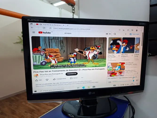 MONITOR LG FLATRON W2353 23 POLEGADAS COM HDMI, VGA E DVI COM GARANTIA