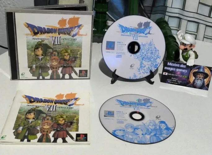 Dragon Quest 7 original ps1 jp completo 
