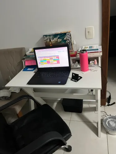 Mesa escritório escrivaninha branca