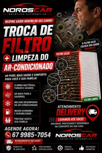 Higienização do ar condicionado