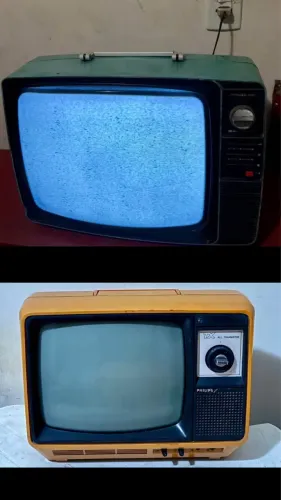 TVs Antigas Preto e Branco