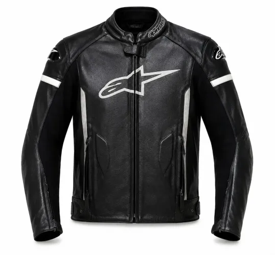 JAQUETA ALPINESTARS COURO ORIGINAL - ESTADO IMPECÁVEL