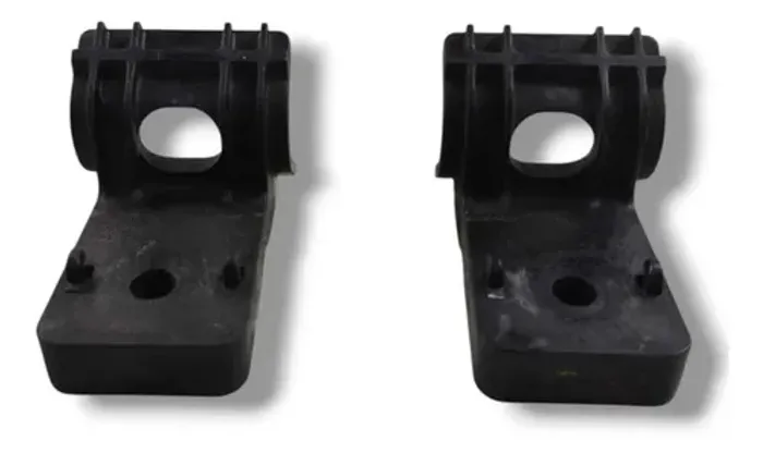 Par Suporte Superior Radiador Chevrolet Cobalt 2012 2018 Preto