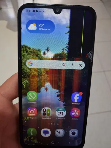 Samsung Galaxy M15 128 gb avariado