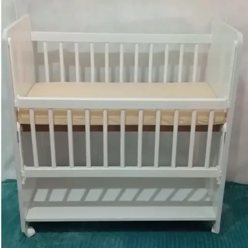 Mini Berço com grade móvel + Colchão grátis