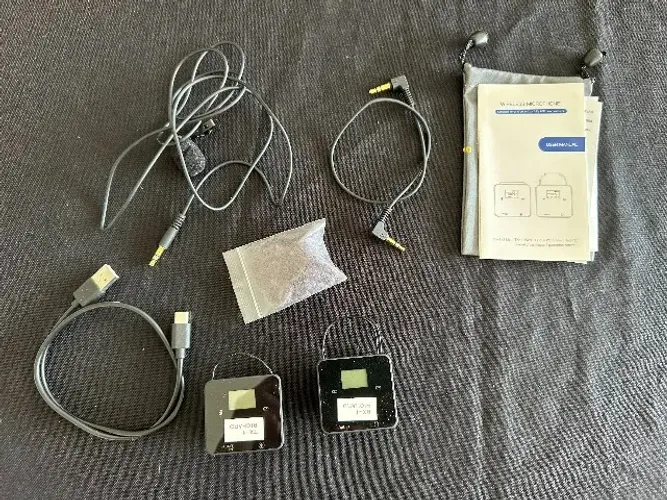 3 Microfone Lapela FD/FM40 ( LEIA A DESCRIÇÃO )