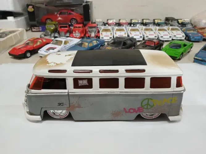 Miniatura Kombi Bus For Sale 1/24 Jada Rara #le252