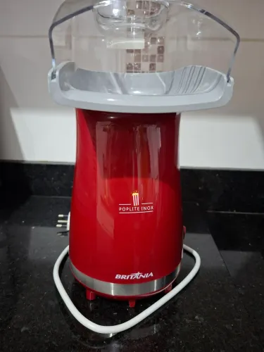 Pipoqueira Elétrica Poplite Bpi01 1200w Vermelha Britânia