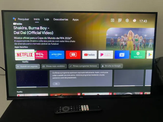 TV smart 32 na garantia