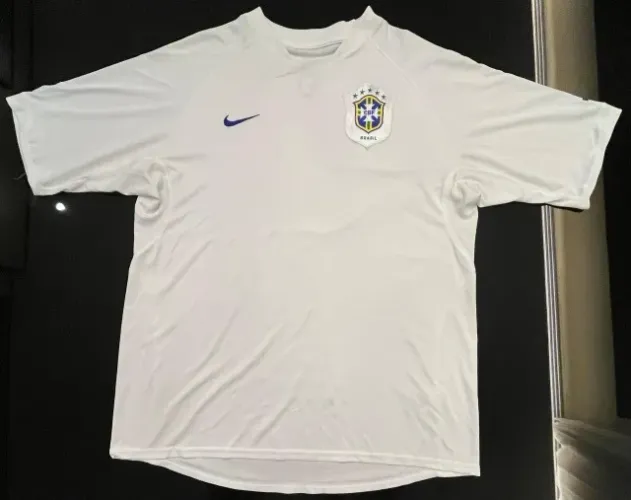Camisa Brasil Treino 2006 branca g/gg