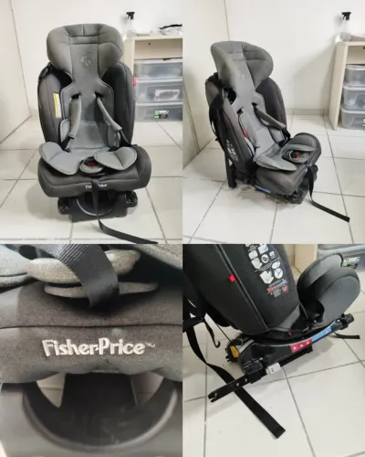 Cadeirinha fisher price 0-36kg isofix