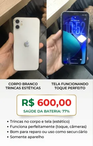 IPHONE 11 600,00