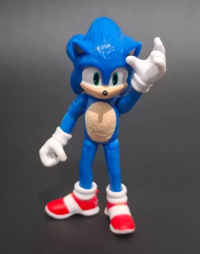 Sonic The Hedgehog Filme 3 Miniatura Articulada Original Sunny