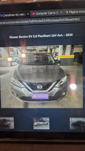 Nissan Sentra SV 2.0 Flexstart 16V Aut. 2020