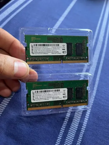 Memória RAM Notebook 2 x 4GB - DDR4 - Smart - 3200mhz