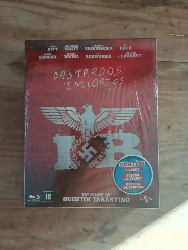 Blu-ray Bastardos Inglórios lacrado
