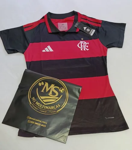 Camisa feminina do Flamengo versão torcedor 26/27 lançamento G