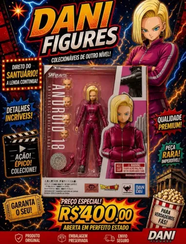Picollo , Android 17 e 18 Super SH FIGUARTS