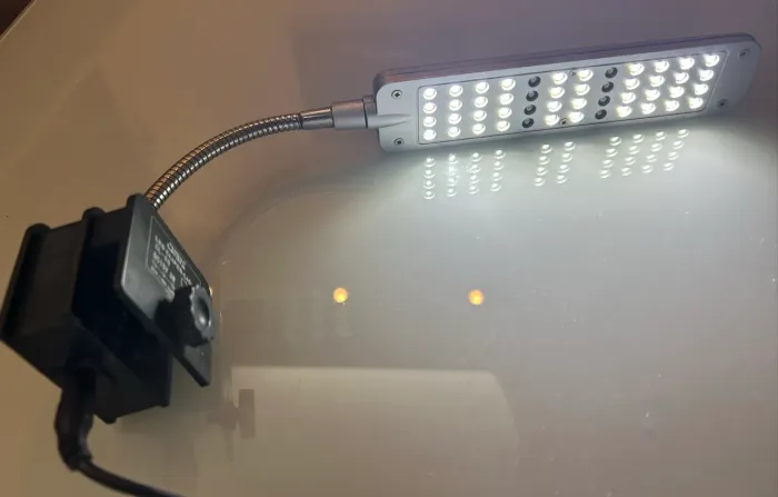 Luminária para aquário em led 