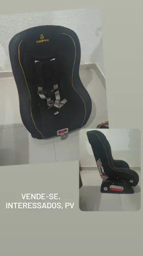 Cadeirinha para carro criança até 5 anos 