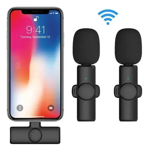 Microfone K9 Lapela Wireless 10 Unidades