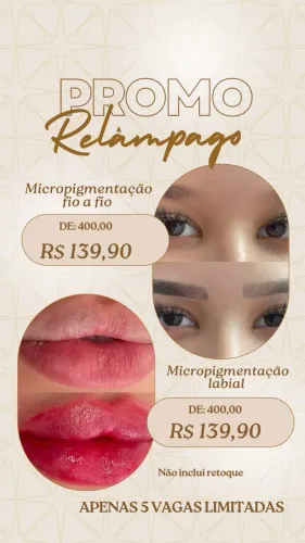 PROMOÇÃO MICROPIGMENTAÇÃO