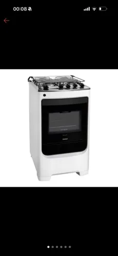 Vendo fogão bivolt consul 4 bocas branco lacrado 