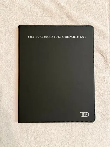 Caderno The Tortured Poets Department Merch Oficial Taylor Swift