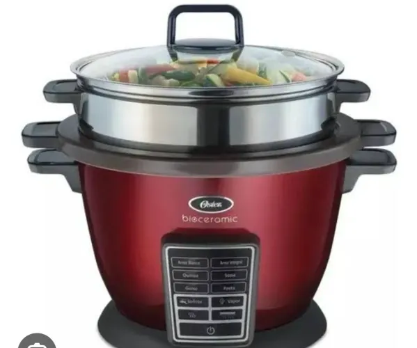 Panela Elétrica Oster Multi Gourmet Bioceramic - Vermelha