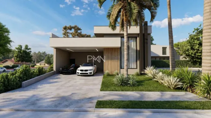 Casa à venda em Paulínia, Parque Brasil 500, com 4 suítes, com 222.51 m², Santorini Reside