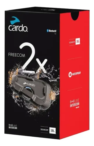 Intercomunicador Moto Cardo Freecom 2x Unitario