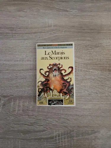 Marais aux Scorpions Fighting Fantasy Aventuras Fantásticas Steve Jackson Ian Livingstone