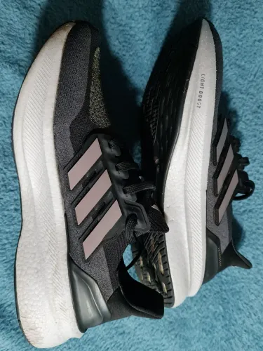 Tênis adidas ultraboost 5 cinza rosa 37
