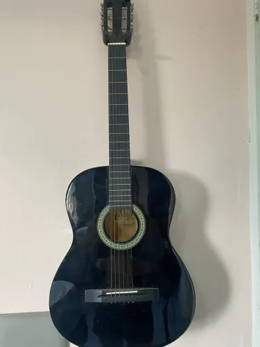 Violão Acústico Giannini Start S-14 BK Steel String Tília 4/4 Pret