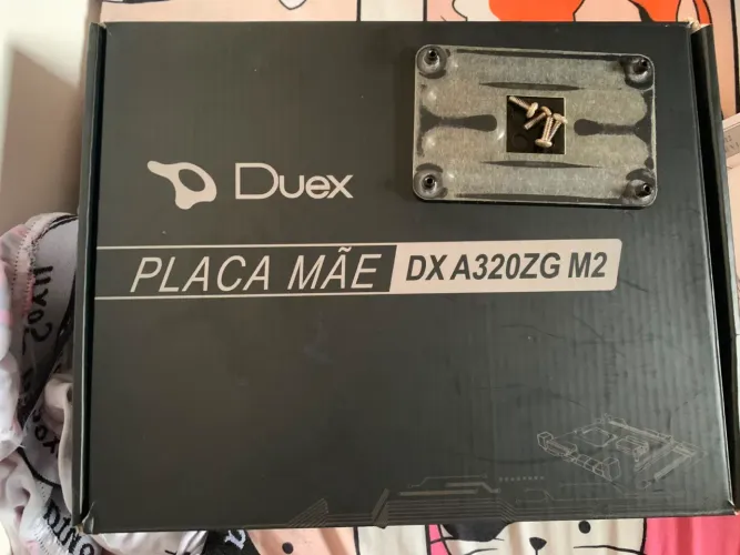 ? PLACA-MÃE DUEX DXA320ZG M2 ? USADA E FUNCIONANDO PERFEITAMENTE! ?