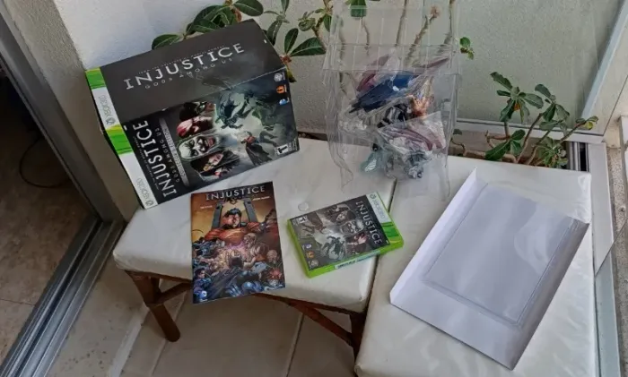Injustice Gods Amongus Collectors Edition Xbox360 Raro Novo