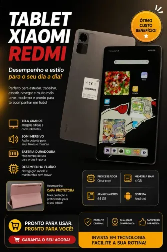 Tablet redmi semi novo