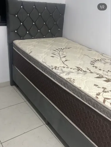 Base box solteiro + cabeceira
