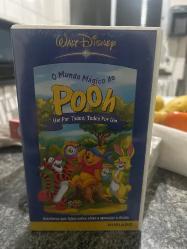 Fita Vhs Pooh Lacrada