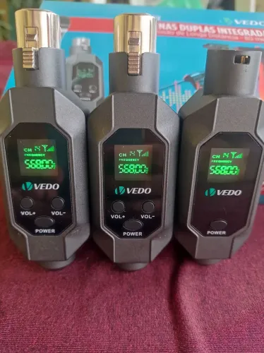 Transmissor de Microfones e instrumentos