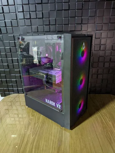 (Novo-NF) Pc Gamer Pichau Ryzen 5500 - RX 580 - 16gb ddr4 - SSD 480gb