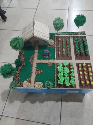 Maquetes escolares.