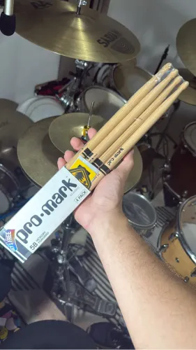 Baquetas Pro-mark 5b hickory Forward